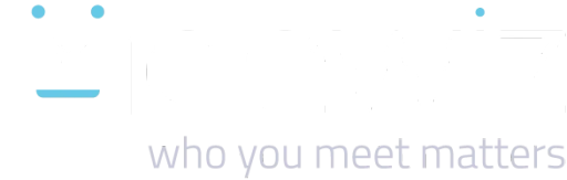 Logo Meewiz, who you meet matters
